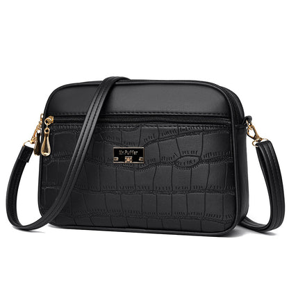 spring new simple high grade light luxury all match messenger bag