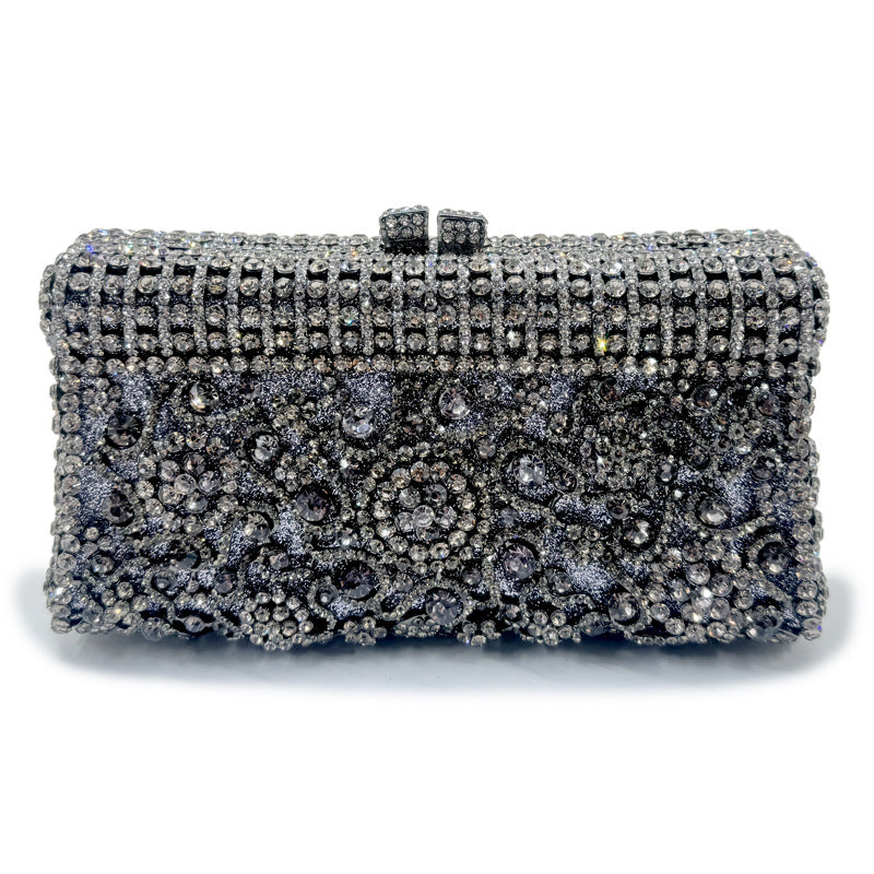 Handmade Spot Drill Dinner Bag Fashion Lady