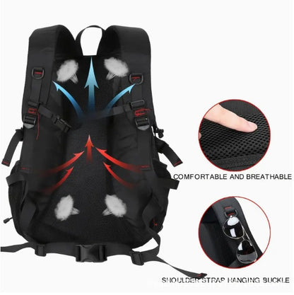 large capacity mens mountaineering backpack travel backpack