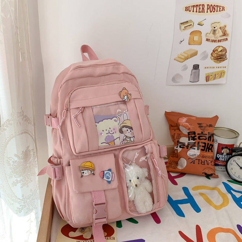 Fashion Personalized Girls' Large Capacity Backpack