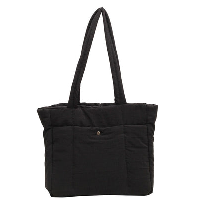Korean Autumn And Winter Large Capacity Down Single-shoulder Bag