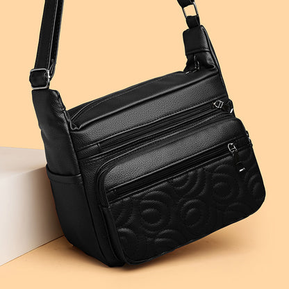 new high grade embossed casual fashion all matching shoulder messenger bag