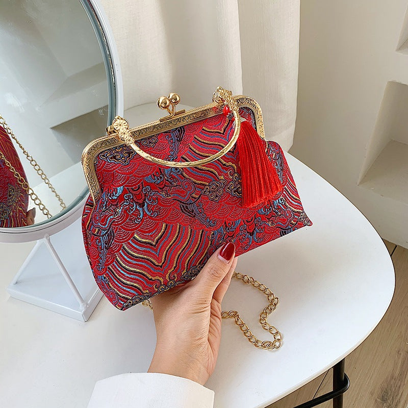 Chinese Style Embroidery Cheongsam Bags Women's Handbag