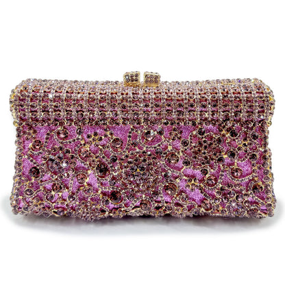 Handmade Spot Drill Dinner Bag Fashion Lady