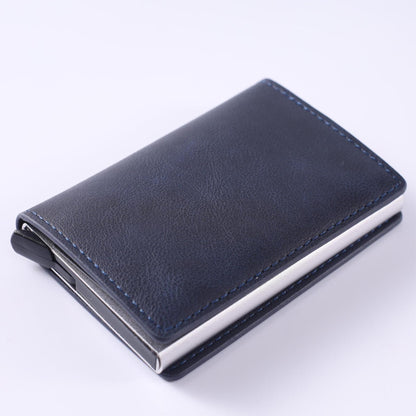 full inspection anti theft swiping mens wallet