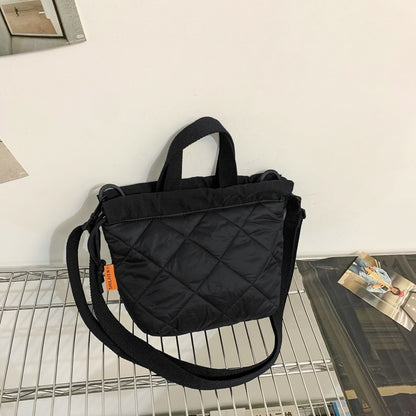casual bag girls crossbody bag all match advanced sentong qin diamond quilted handbag