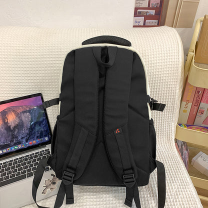 New High School And College Student Schoolbag Spine Protection Large Capacity