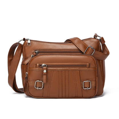 womens shoulder messenger bag versatile casual retro