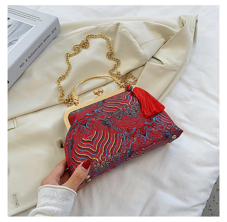 Chinese Style Embroidery Cheongsam Bags Women's Handbag