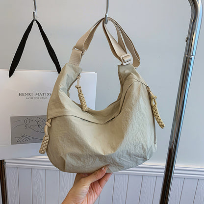 Fashion Simple Korean Style Large Capacity Tote Crossbody Women's Bag