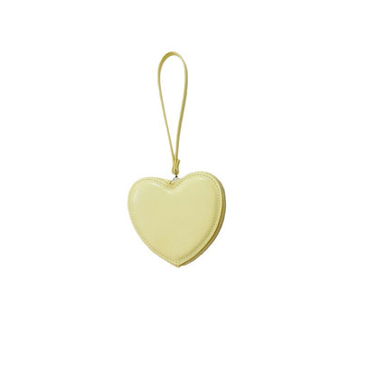 Red Lovely Heart-shaped Mini Wrist Bag