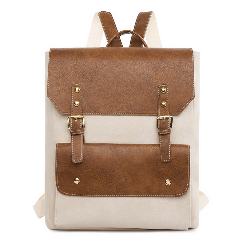 korean style retro simple backpack