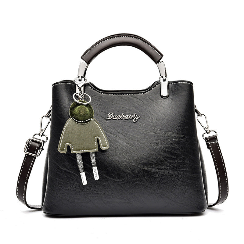 simple retro small handbag women