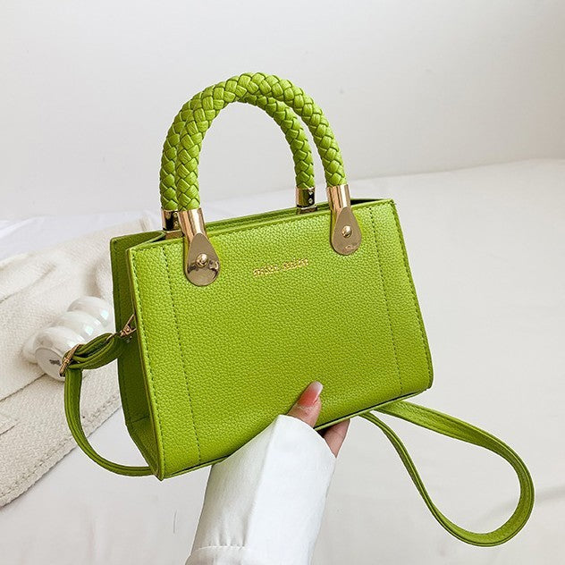 womens bag trendy fashion ins lychee pattern portable