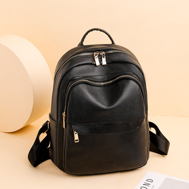 womens korean style retro commute leisure backpack