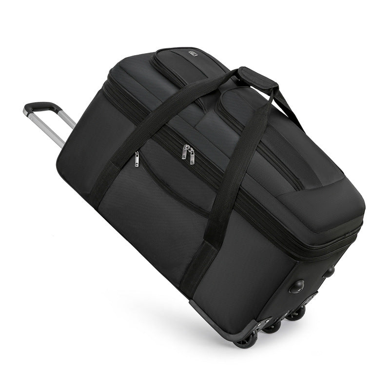 women travel suitcase trolley bags wheeled bag oxford waterproof rolling luggage travel handbag totes with wheels large capacity