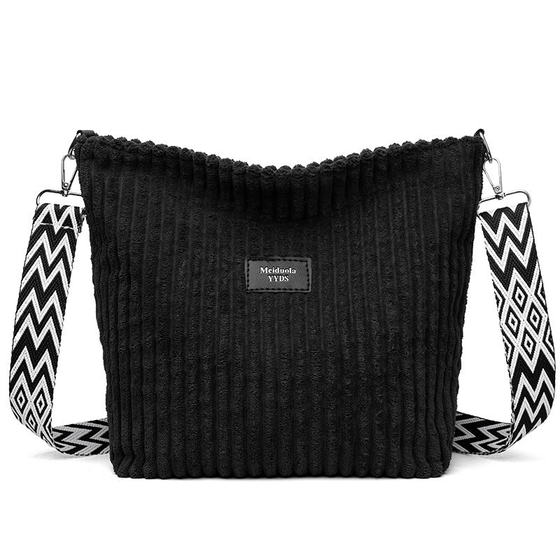 large capacity womens fashion casual solid color bag