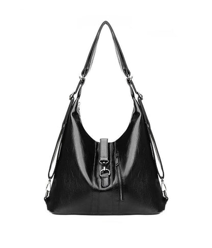 fashion casual washable soft leather shoulder bag