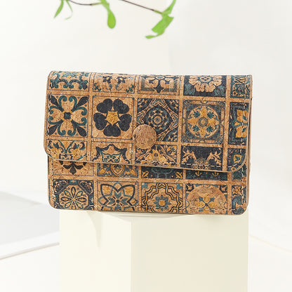 original advanced cork expanding card holder