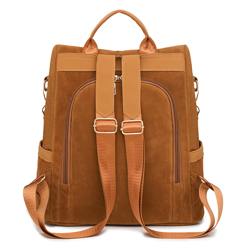fashion all matching large capacity backpack go out travel