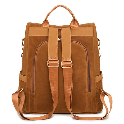 fashion all matching large capacity backpack go out travel