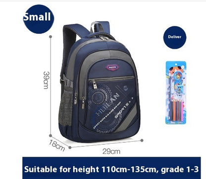 primary school student schoolbag male grade 1 3 6 schoolbag