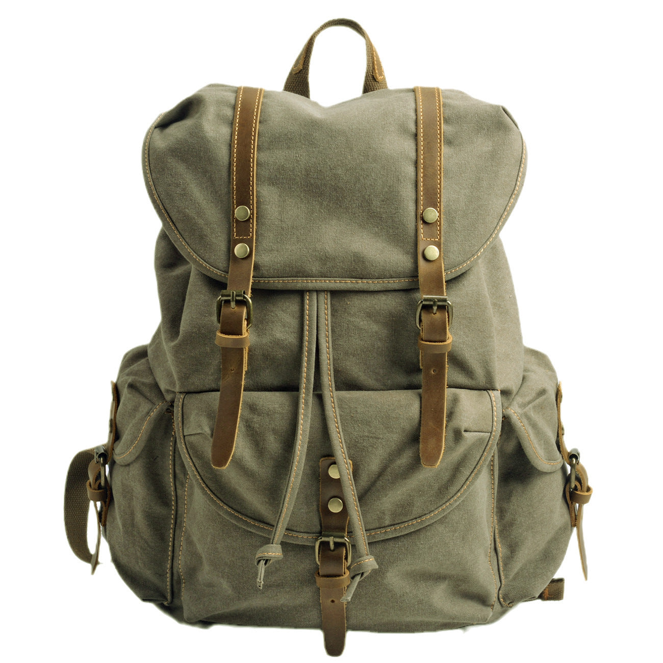 retro canvas large capacity leisure travel bag