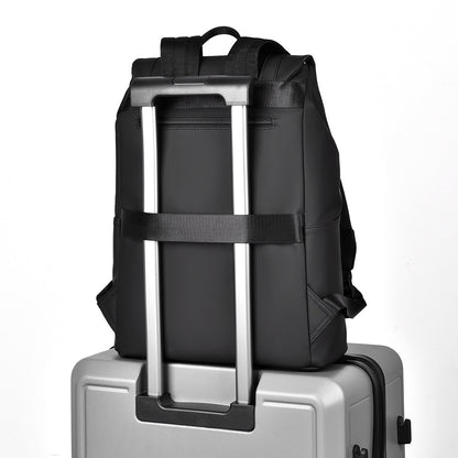 Men's Stylish Backpack With Side Pockets, Great For College And Outdoor Activities, Sturdy & Roomy