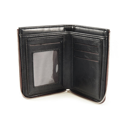 multi function and large capacity men pu wallet