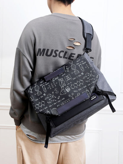 Laptop Bag Portable Messenger Bag Gaming Notebook Large Capacity Shoulder Bag