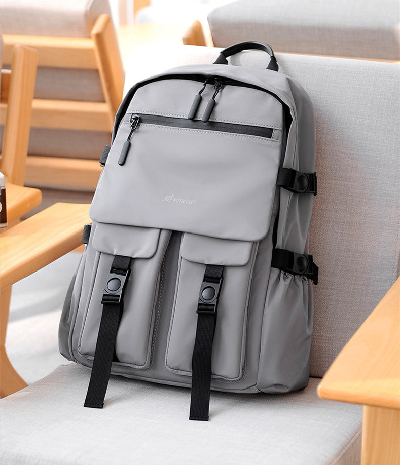 backpack mens casual waterproof travel computer bag large capacity student schoolbag women