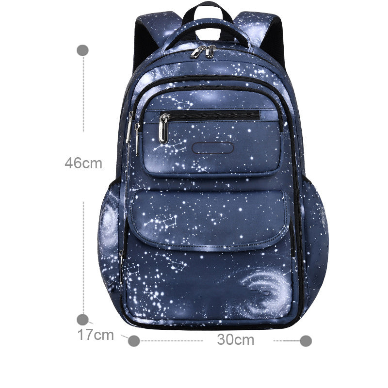 new schoolbag for primary school students male side refrigerator open large capacity childrens bags grade