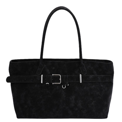 Retro Shoulder Bag Simple And Versatile Fashion Handbag
