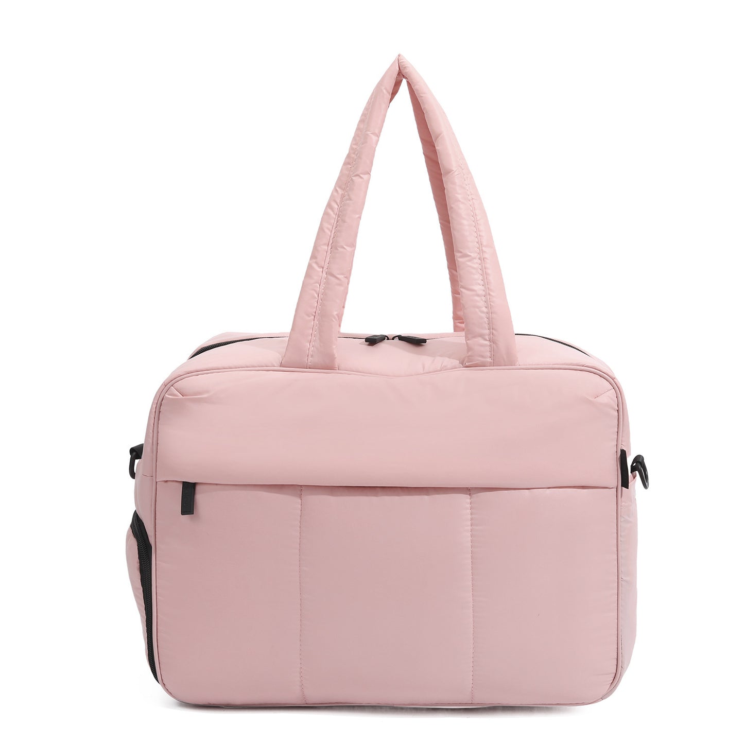 down handbags winter travel duffle bag with shoes compartment portable sports yoga gym fitness shoulder bags for weekender overnight tote women