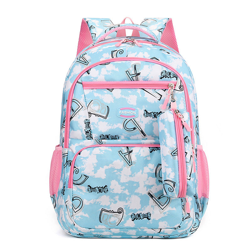 womens double shoulder casual fashion backpack