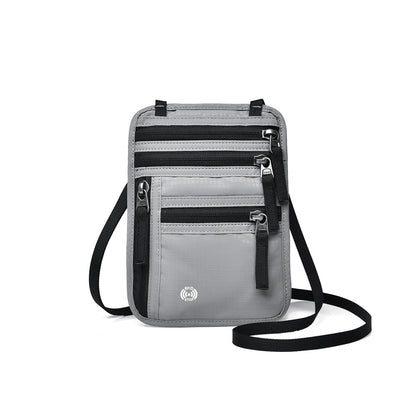 multi functional credentials travel passport bag abroad