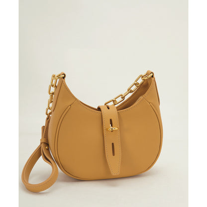 western style leather light luxury saddle bag