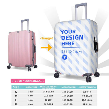 thickened wear resistant trolley suitcase protective cover