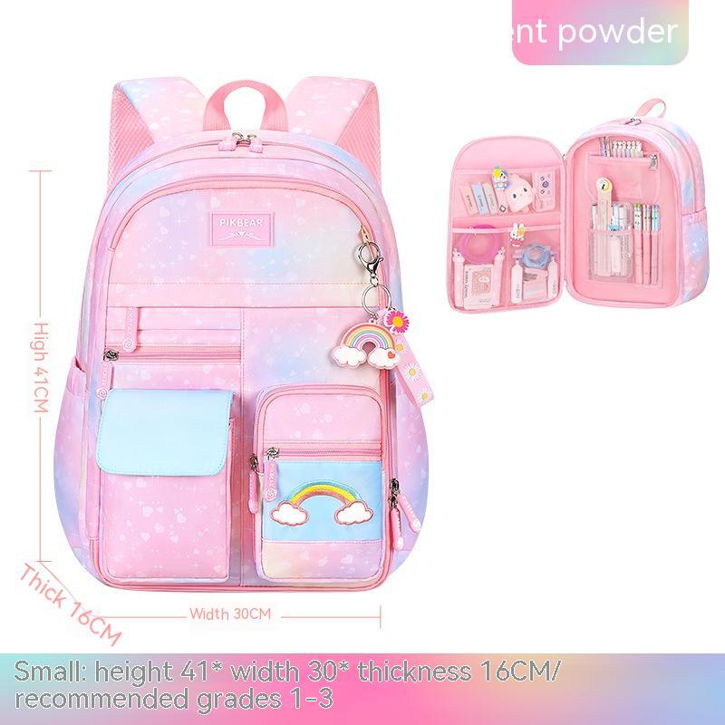 side opening cute relieve pressure childrens backpack