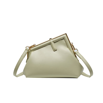 all match messenger bag irregular niche textured one shoulder bag