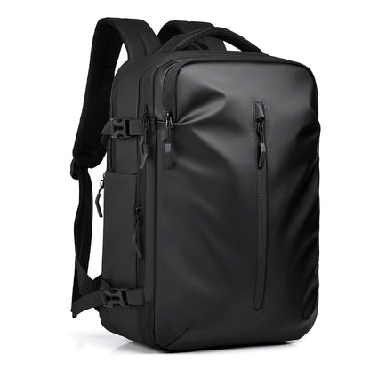 Vacuum-Compression Travel Backpack For Men