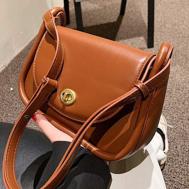 one shoulder premium autumn and winter messenger bag