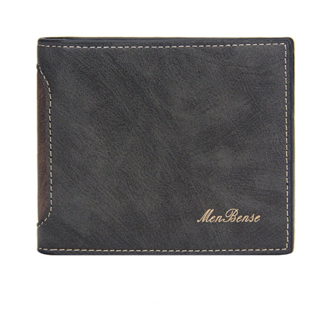 new mens wallets short leisure splicing