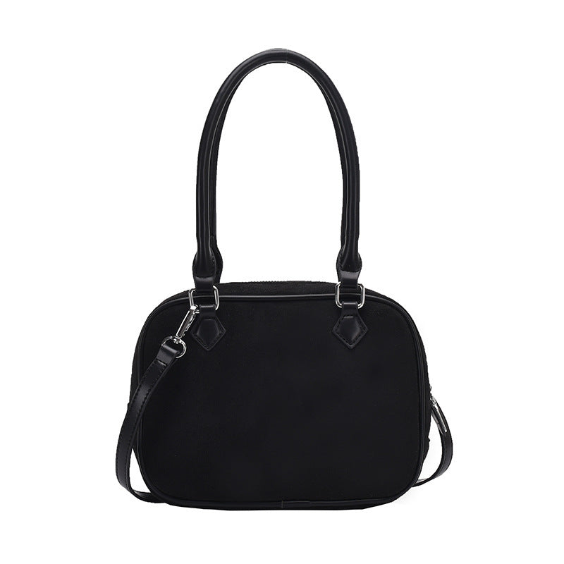fashion special interest handbag womens crossbody suede