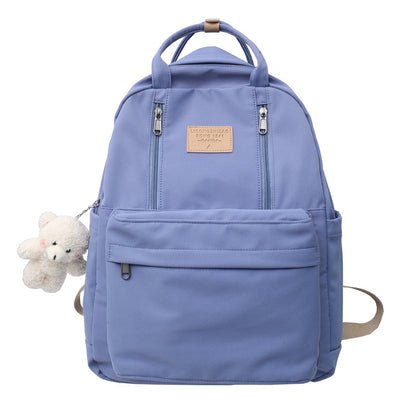 cool backpacks school bag double zipper tote bags