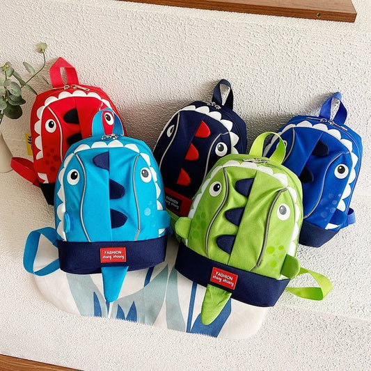 fashionable and simple childrens small dinosaur backpack