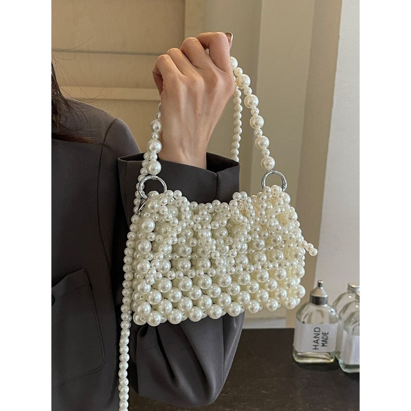 dinner luxury pearl womens bag