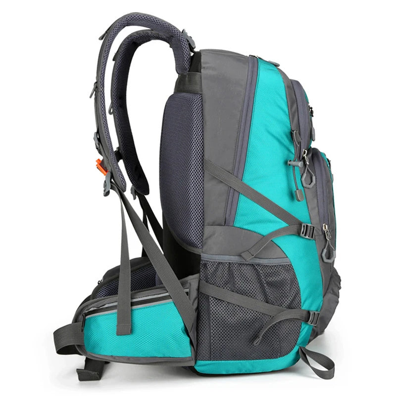 50l fishing backpack large capacity camping bags outdoor sport hiking trekking climbing travel shoulder backpacks shoes pack