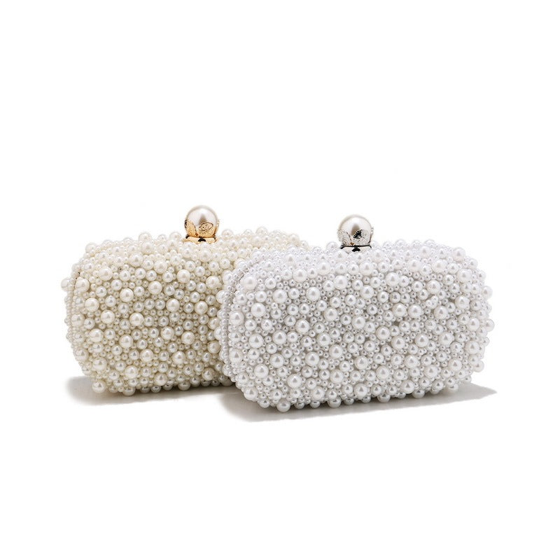 pearl dinner ladies hand bag