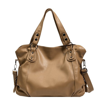womens large capacity handbag simple shoulder crossbody bag